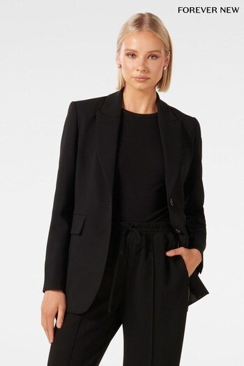 Forever New Black Molly Single Breasted Blazer (T97932) | £110