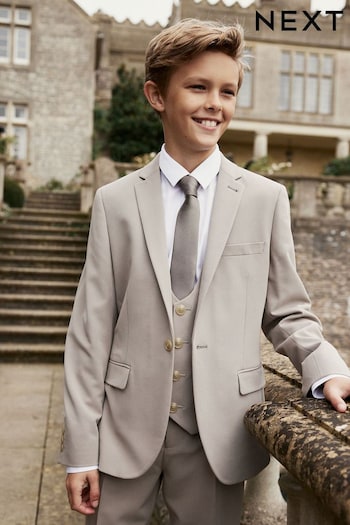 Taupe Suit: Jacket (12mths-16yrs) (T97967) | £40 - £55