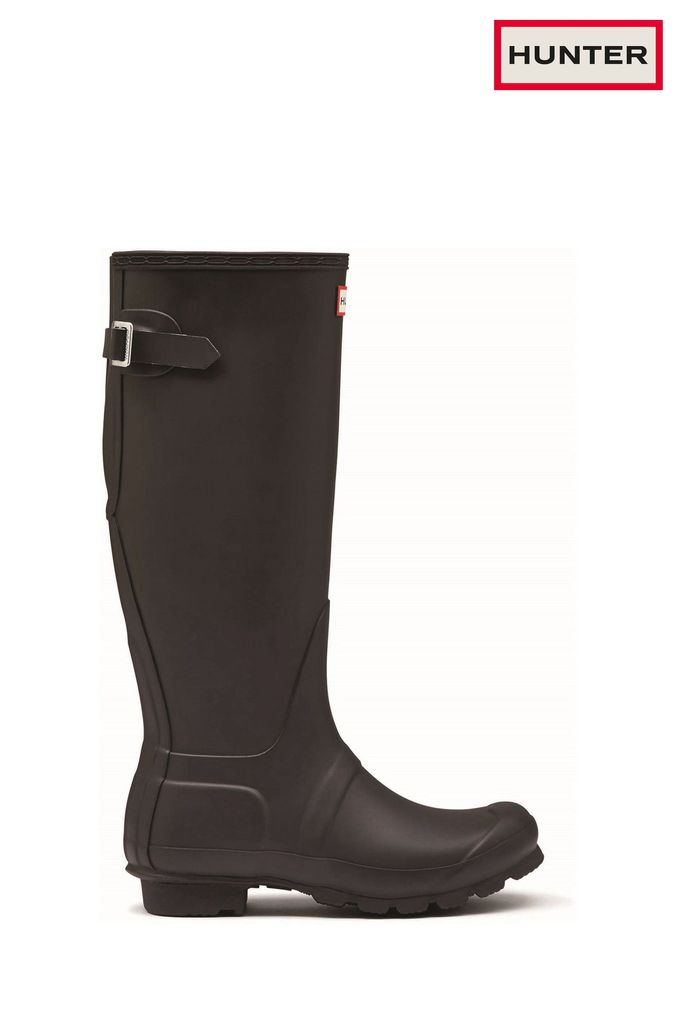 Matt black hunter boots 2025