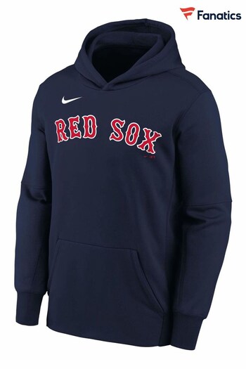 Nike Blue Fanatics Boston Red Sox Nike Wordmark Hoodie (T98160) | £48