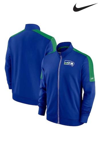 Nike champs Blue NFL Fanatics Seattle Seahawks Track Jacket (T98165) | £70