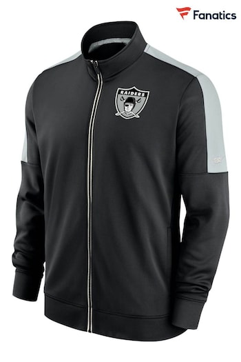 Nike Black NFL Fanatics Las Vegas Raiders Track Jacket (T98171) | £70
