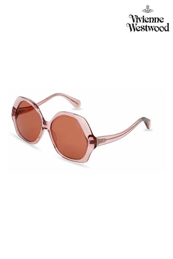 Vivienne Westwood Pink Beckham Sunglasses (T98495) | £195