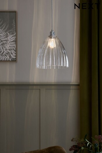 Chrome Blockley Easy Fit Lamp Shade (T98581) | £40