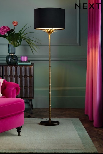 Black Chatford Floor Lamp (T98638) | £130