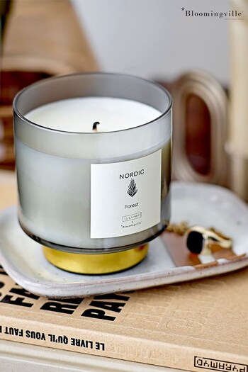 Illume by Bloomingville Green Nordic Forest Scented Candle 222 G 50 Hour (T98741) | £27