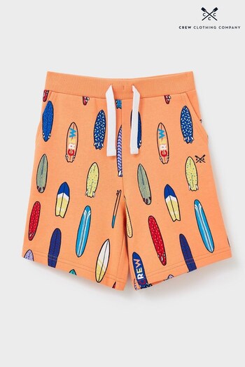 Crew Clothing Company Orange Crew Clothing Cotton Shorts (T99184) | £22 - £24