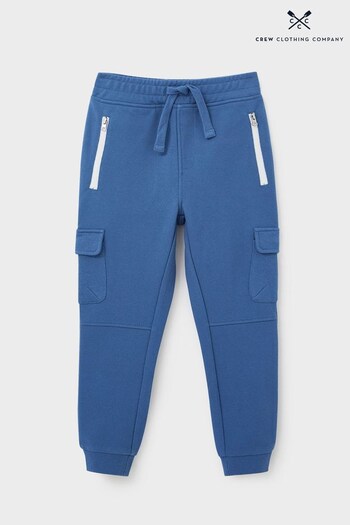 Crew toile Clothing Company Blue Cotton Joggers (T99186) | £24 - £32