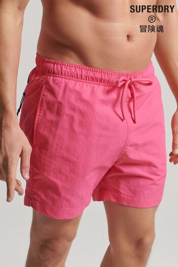 Superdry Pink Studios Swim Shorts (T99684) | £35