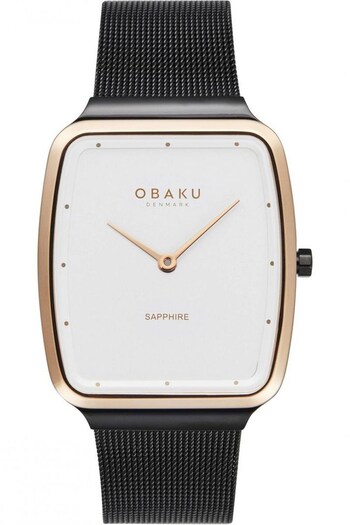 Obaku Gents Tern Tuscany Black Watch (TRD693) | £165