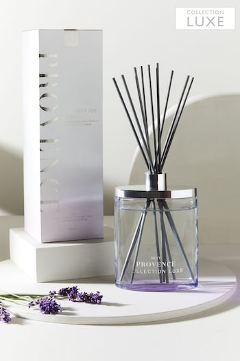 Collection Luxe Provence Lavender and Geranium 400ml Fragranced Reed Diffuser (TWG199) | £30