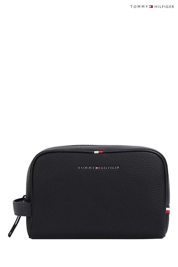 Tommy Hilfiger Black Essential Washbag (TZ6589) | £55