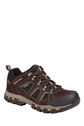 Karrimor Brown Bodmin Low 4 Weathertite Waterproof Leather Shoes (U00069) | £50