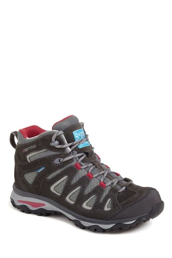 Karrimor  Womens Black Isla Mid Ladies Weathertite Waterproof Leather Boots (U00074) | £55