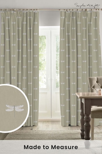 Sophie Allport Natural Dragonfly Made To Measure Curtains (U00118) | £91