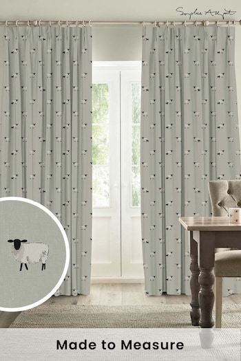 Sophie Allport Grey Sheep Made To Measure Curtains (U00126) | £91