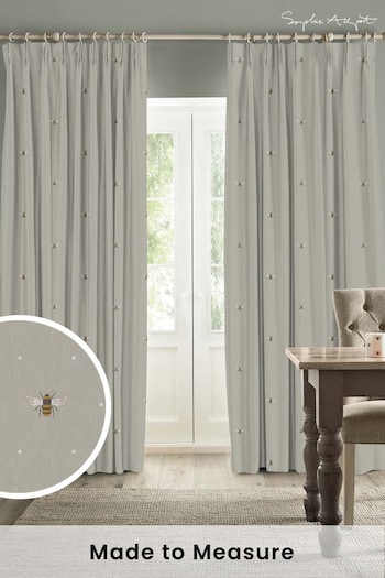 Sophie Allport Natural Bee Made To Measure Curtains (U00129) | £91