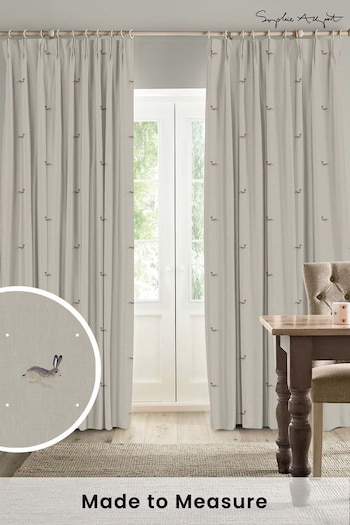 Sophie Allport Natural Hare Made To Measure Curtains (U00136) | £91