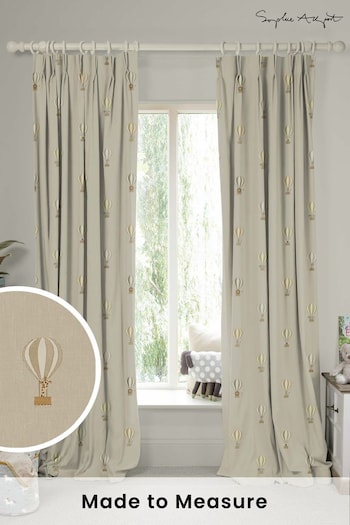 Sophie Allport Natural Bears and Balloons Made To Measure Curtains (U00146) | £91