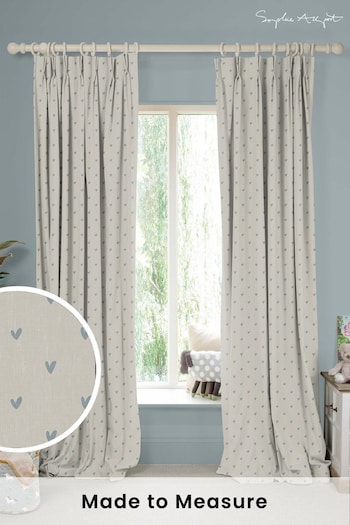Sophie Allport Natural Hearts Made To Measure Curtains (U00148) | £91