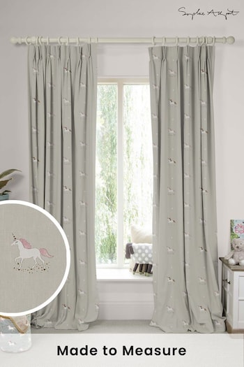 Sophie Allport Natural Unicorn Made To Measure Curtains (U00151) | £91