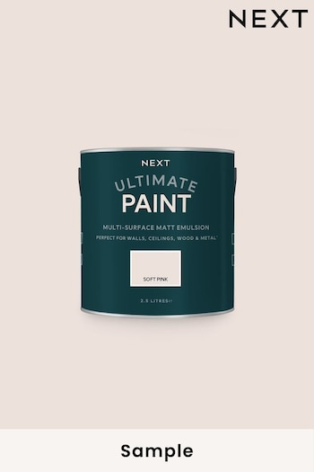 Soft Pink Next Ultimate® Multi-Surface Peel & Stick Sample Paint (U00322) | £1