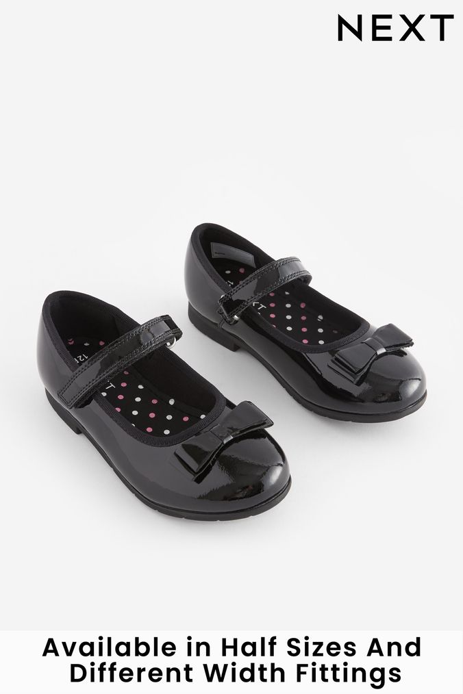 Girls Wide Fit School Shoes Girls G Width School Shoes