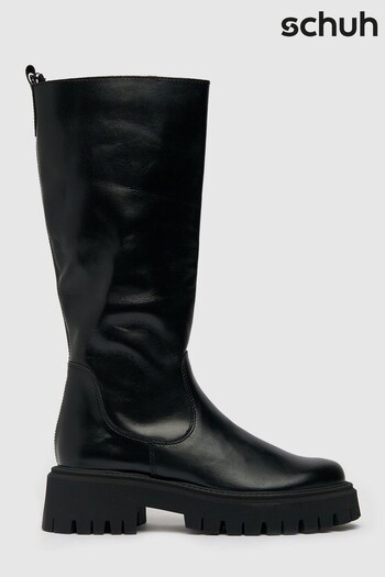Schuh Black The Edit Paxton Knee Boots (U02519) | £100