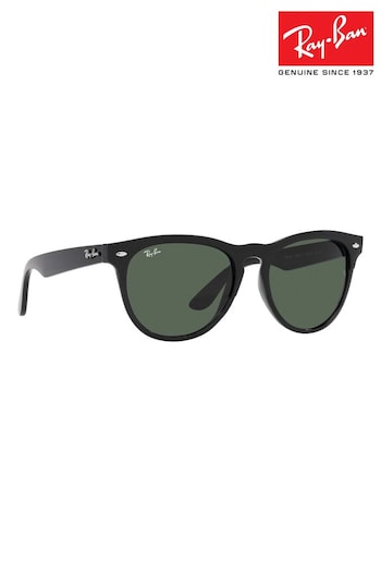 Ray-Ban Iris Black Sunglasses (U04357) | £130