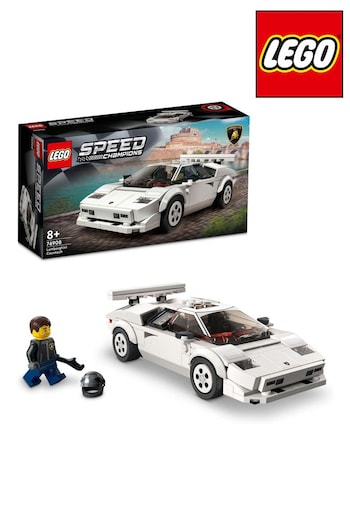 LEGO Speed Champions Lamborghini Countach Race Car Set 76908 (U04721) | £20