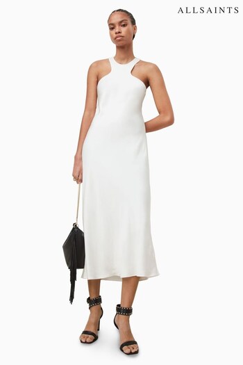 All Saints Betina White Dress (U04855) | £129