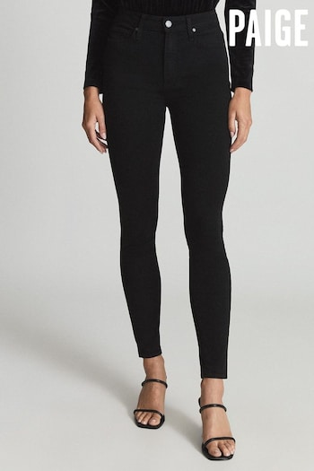 Paige Margot Ultra Skinny High Waisted Jeans Nero (U04926) | £210