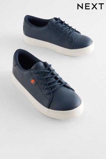 Navy Blue Smart Lace-Up Shoes (U06276) | £18 - £25