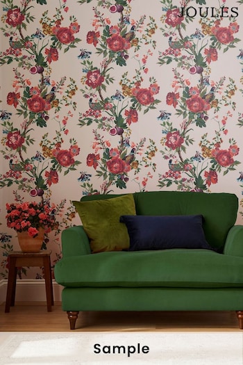 Joules Antique Creme Forest Chinoiserie Wallpaper Sample Wallpaper (U06475) | £1