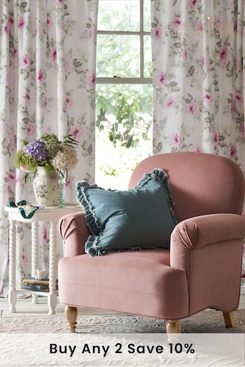 Shabby Chic by Rachel Ashwell® Velvet Blush Phoebe Chair (U06915) | £450