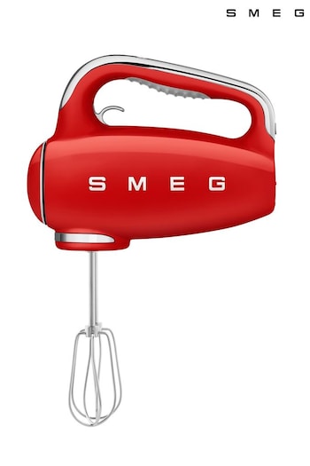 Smeg Red 50's Style Green Hand Mixer (U06936) | £150