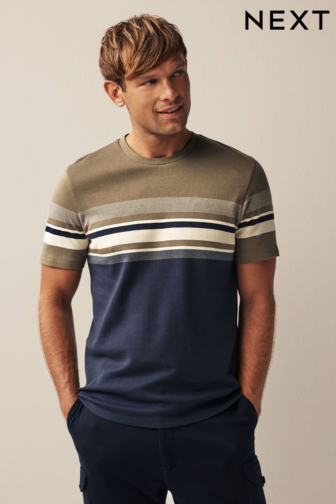 Striped t shop shirts mens online