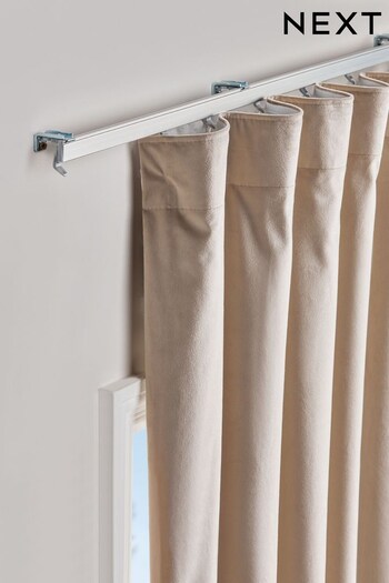 White Track Curtain Pole (U08391) | £20 - £44