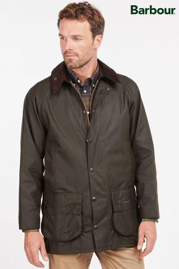 Barbour® Green Classic Beaufort Wax Jacket (U08882) | £269