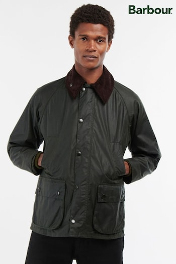Barbour® Green Bedale Wax Jacket (U08972) | £249