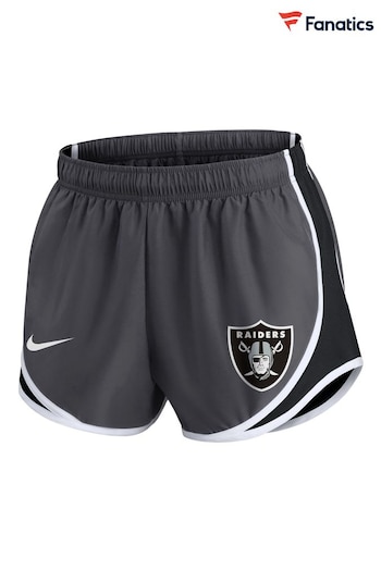 Nike Grey NFL Fanatics Womens Las Vegas Raiders Shorts (U09477) | £35