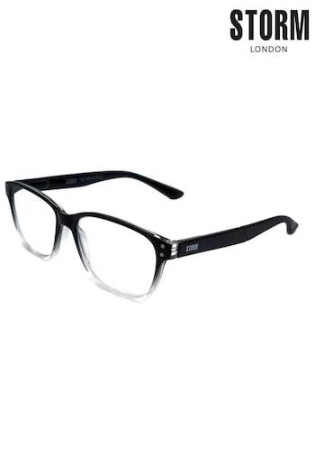 Storm Black Reading Glasses (U09522) | £20