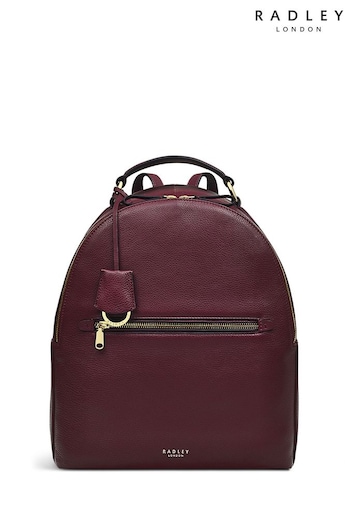 Radley London Red Witham Road Medium Ziptop Backpack (U09582) | £259