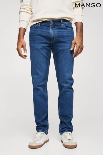 Mango Blue Jan Slim-Fit Jeans (U09703) | £46
