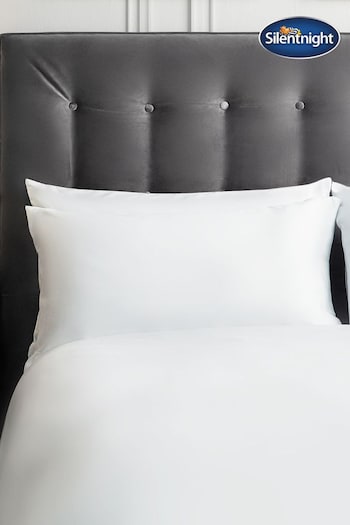 Silentnight White Pure Cotton Pillowcases (U09798) | £15