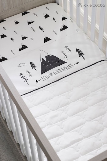 Ickle Bubba Black The Mono Mountains Collection Quilt (U09850) | £29