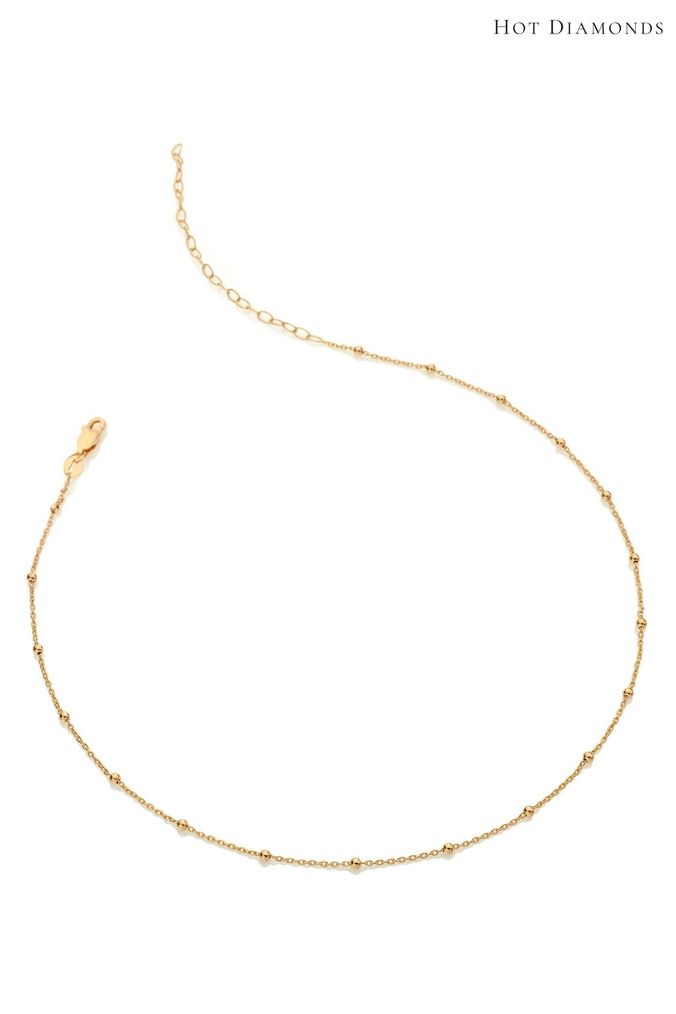 Rose gold necklace top next