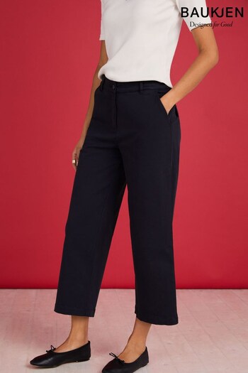 Baukjen Allison Organic Black Trousers (U10330) | £109