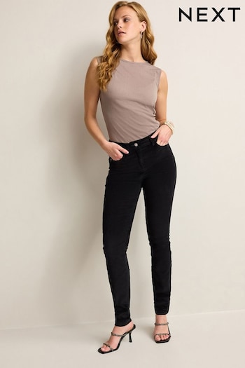 Black Cord Trousers (U10358) | £30
