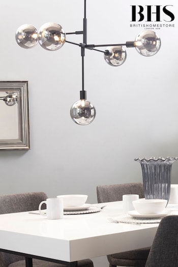 BHS Black Hennock Ceiling Light (U10521) | £120